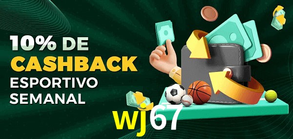 10% de bônus de cashback na wj67